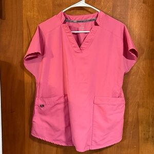 Pink Scrub Top